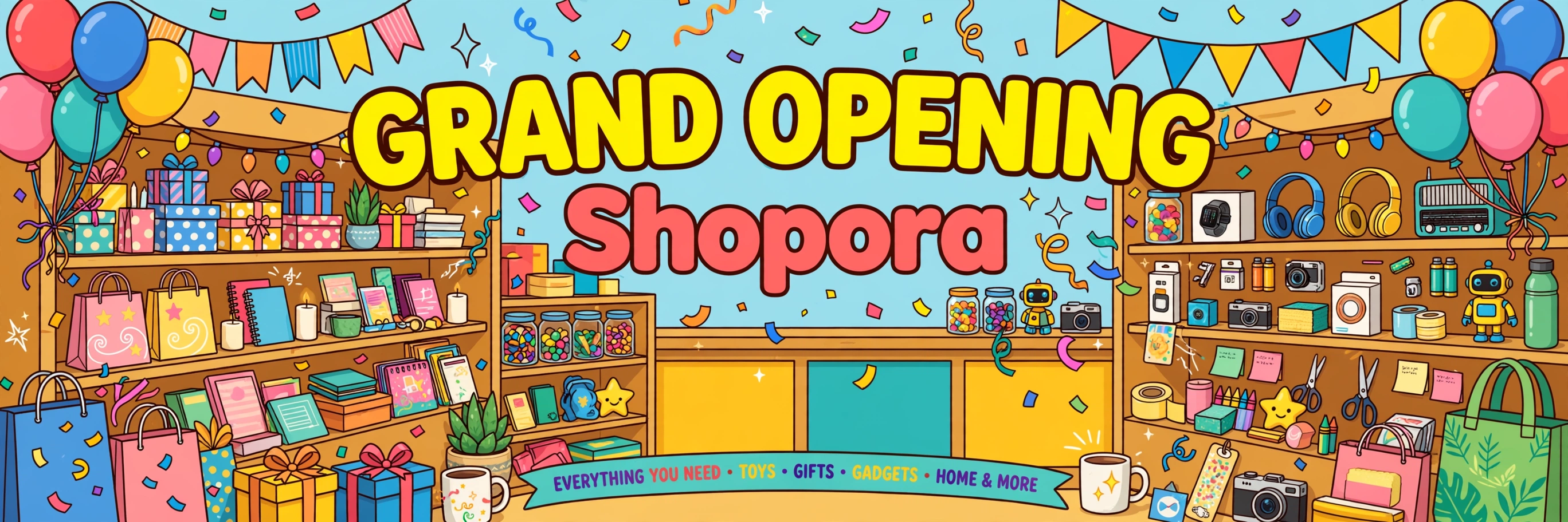 Grand Opening — Shopora